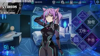 The actor picked up the AI girl robot at the waste station