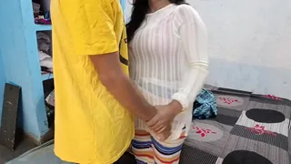 I did such fucking that Bhabhi became happy, boobs and fucking