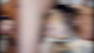 First DP to very skinny girl gets ripped by 3 big cock ATM ATP DP PEE RIMJOB lick feet she love everything 3one1