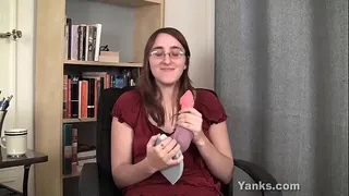 Horny girl masturbating