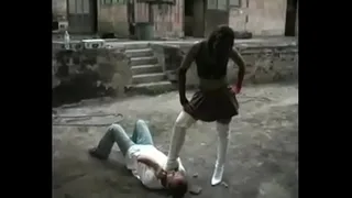 Femdom Punk Girls Teach a Hard Lesson