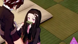 Parody,tanjiro NEZUKO uncensored sex hentai game Japanese Asian Manga Anime Game Trans ..TR3DS..1/5