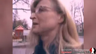 Crazy sex with cum on glasses ends in cracking raw eggs on hot MILF