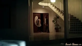 Glam teen cant get enough of stepbros cock