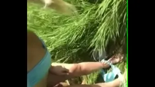 girlfriend fucked in grass