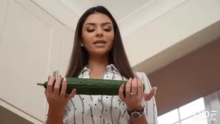 Krystall Web Masturbates Scene
