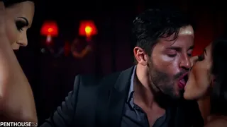Couple Fucked the Horny French Dancer in the Night Club