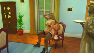 handsome fucks chubby mom in her house