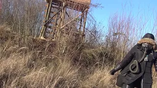 Booted Bitch wtting her waders