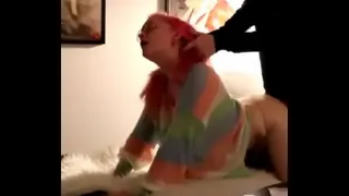 Redhead with glasses fucking