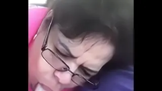 Cumming yummy in my stepmother's mouth