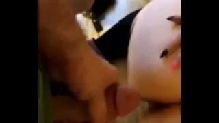 Thick white whore gets ass railed