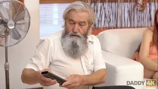 DADDY4K. Unexpected experience with an older gentleman