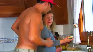 white woman sitting very hot on the dick