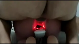 Cumming inside the ass