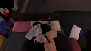 Kyoko fucks a guy in roblox