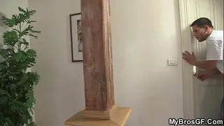 Smart guy bangs his 's GF