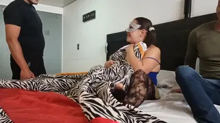 Whore Wife In Threesome With Her Stepbrother And Her Husband She Loves Cock She's A Slut