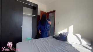 I paid the furniture assembler with my ass and he liked it so much that he filled me with milk - Kadall Master