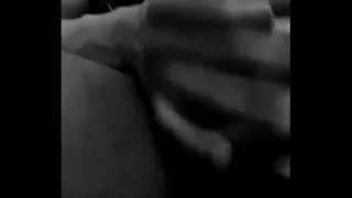 Hood guy beating his dick