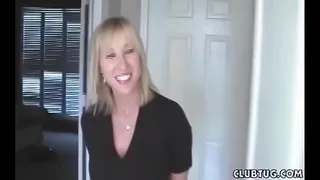 Naughty Milf Vibrating And Jerking Skills