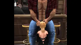 football player bar fuck