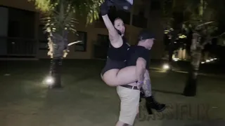 FBI agent arrested me and made me eat her pussy
