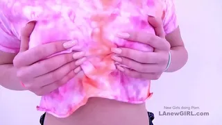 Sexy Blonde Teen wants a hard cock in her mouth