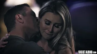 Hot slut Paige Owens enjoyed hardcore sex by a perverted client after she swallowed his dick