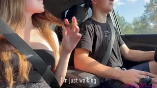 I gave a ride to the beauty. She repaid with a blowjob and hard sex.