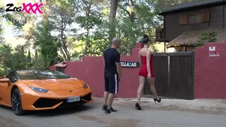 Hard sex in the cabin
