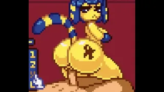 Cute Ankha Fucks In All Ways Possible! | Hentai Game
