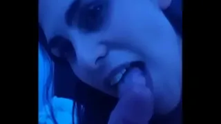 Beautiful blowjob I'm giving! I want the milk!