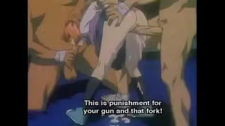 Hentai redhead loving it rough
