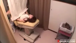 Hidden camera image that had been set up in a certain obstetrics and gynecology department in Kansai leaked.