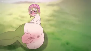 Penguin on the ass anime girls ! Hentai