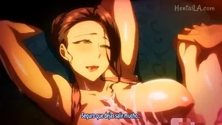 BUSTY HENTAI UNMILKS HER GUEST