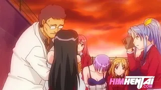 Our sensei is going to teach you how to give a blowjob -  Hentai Uncensored