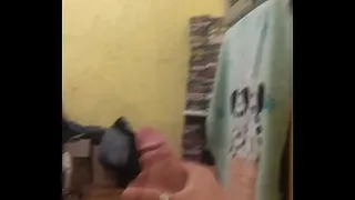 straight jacking off and cumming