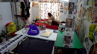 Hidden camera mature room