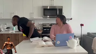 Latina BBW Gets Dicked Down For Being A Great Study Buddy