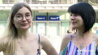 Ersties: German lets her girlfriend spoil her pussy and butt