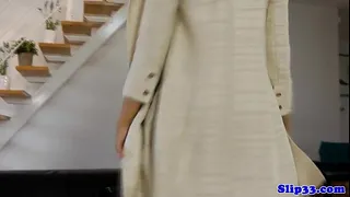 Classy latina cocksucking old british guy