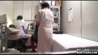 Hidden camera image that was set up in a certain obstetrics and gynecology department in Kansai leaked. Big breasts married woman pregnancy test