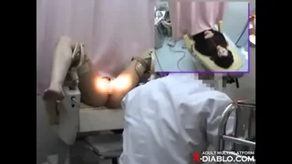 Hidden camera image leaked from a certain obstetrics and gynecology department in Kansai 21 years old Kaori-Internal examination table examination (first half)