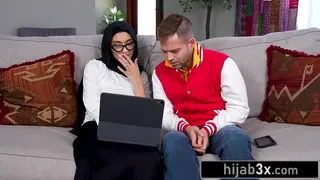 Muslim Hottie Has Always Fantasized About Fucking an American Boy