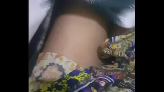 Hidden touching me very rich under the sheets