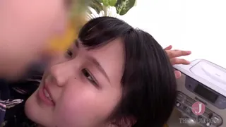 Flirting SEX with Uka-chan, who has a shaved pussy and a G cup!