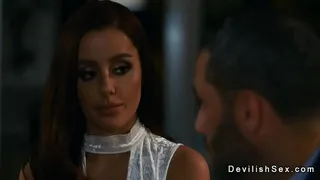 After found out that Vanna Bardot stole something from his office Damon Dice visited her home and with big dick fucked her tight busty tanned body
