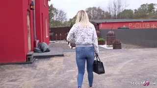 GERMAN SCOUT - CHEATING TEEN GINA MADE TO HOOKER AT REAL STREET CASTING